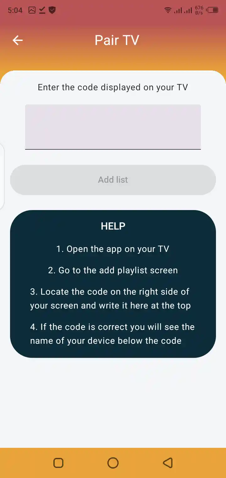 Magma TV app interface screenshot